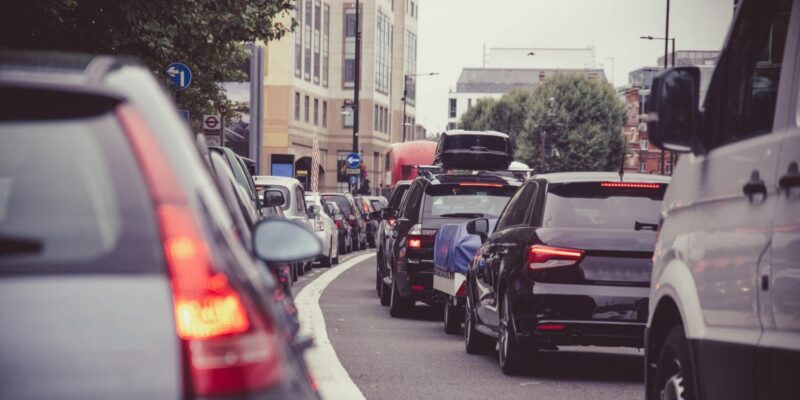 Depiction of Hard shoulder: using behavioural nudges to reduce congestion