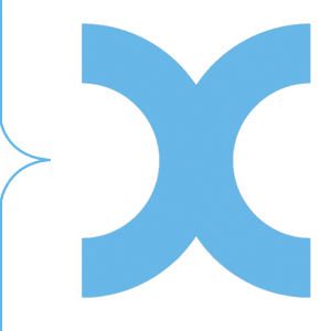 Oxera X blue litigation icon