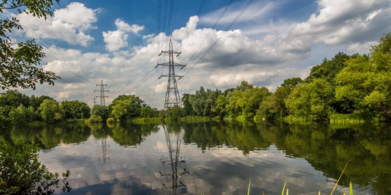 Depiction of Political control of state-owned utilities in the UK