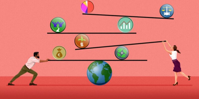 Depiction of The Economics of Climate Change